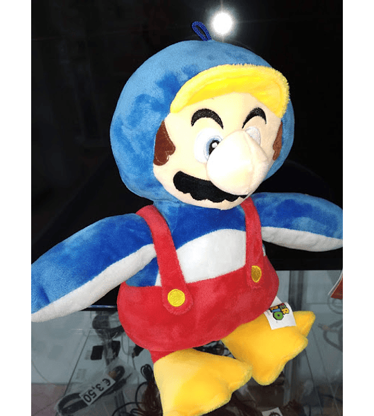 Peluche Mario Bros. Mario Pinguim 32cm