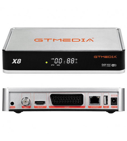 GTMEDIA X8 DVB-S2/S2X H.265 HEVC