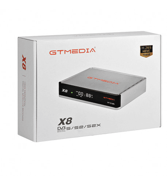 GTMEDIA X8 DVB-S2/S2X H.265 HEVC