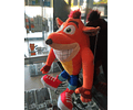Peluche Crash Bandicoot SD Sorridente Edição 25 Anos 33cm