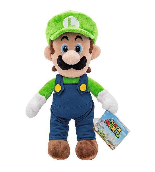Peluche HQ Luigi Super Mario Bros 34cm by Simba