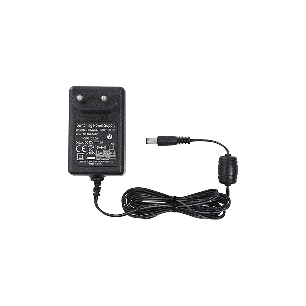  Fonte de Alimentação EDISION PSU 12V/1.5A 2pin EU