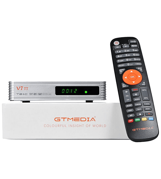 GTMEDIA V7 TT DVB-T2 & DVB-C CABO H.265 + Antena Wireless