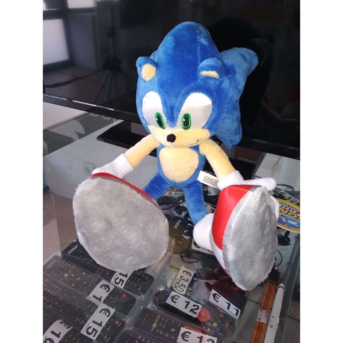 Tails Sonic Filme Game Coleção Blocos Boneco