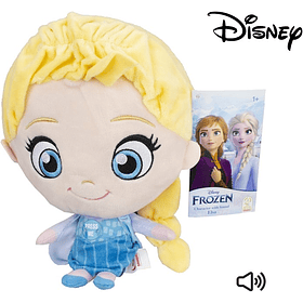 Peluche Disney Frozen Elsa com som 25cm