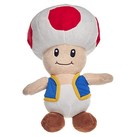 Peluche Nintendo Toad Super Mario 30cm