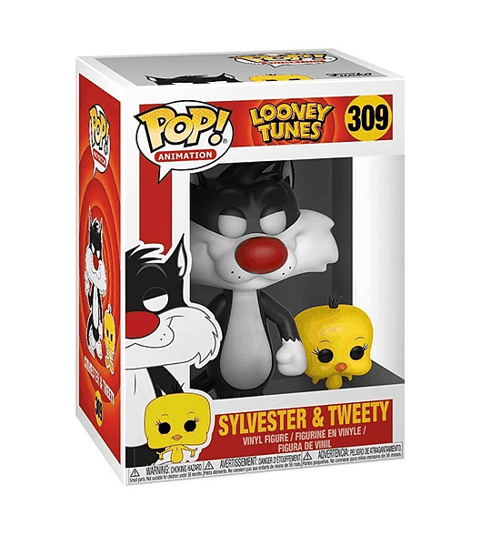 POP! Animation Looney Tunes Sylvester & Tweety 309 