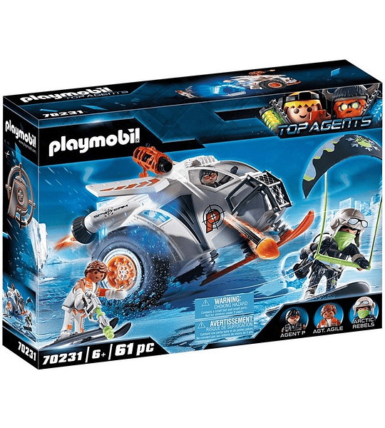 Playmobil Top Agents Spy Team Snow 70231