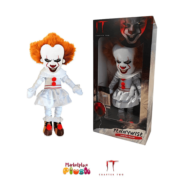 Peluche Pennywise IT a coisa 43cm em giftbox  Edição Especial Limitada 1