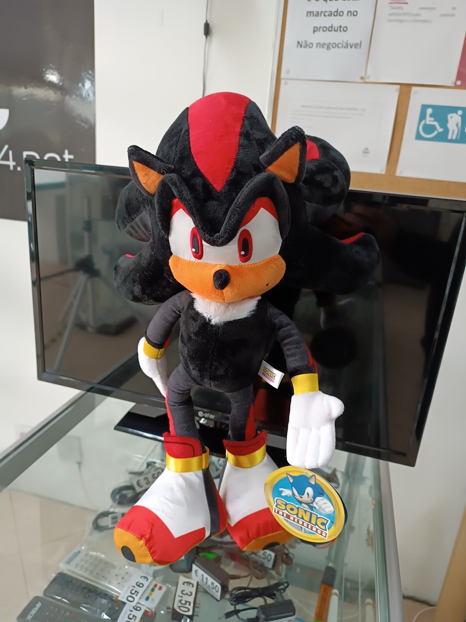 Peluche Shadow Modern - Sonic2 47cm