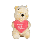 Peluche Winnie the Pooh com coração 30cm 1