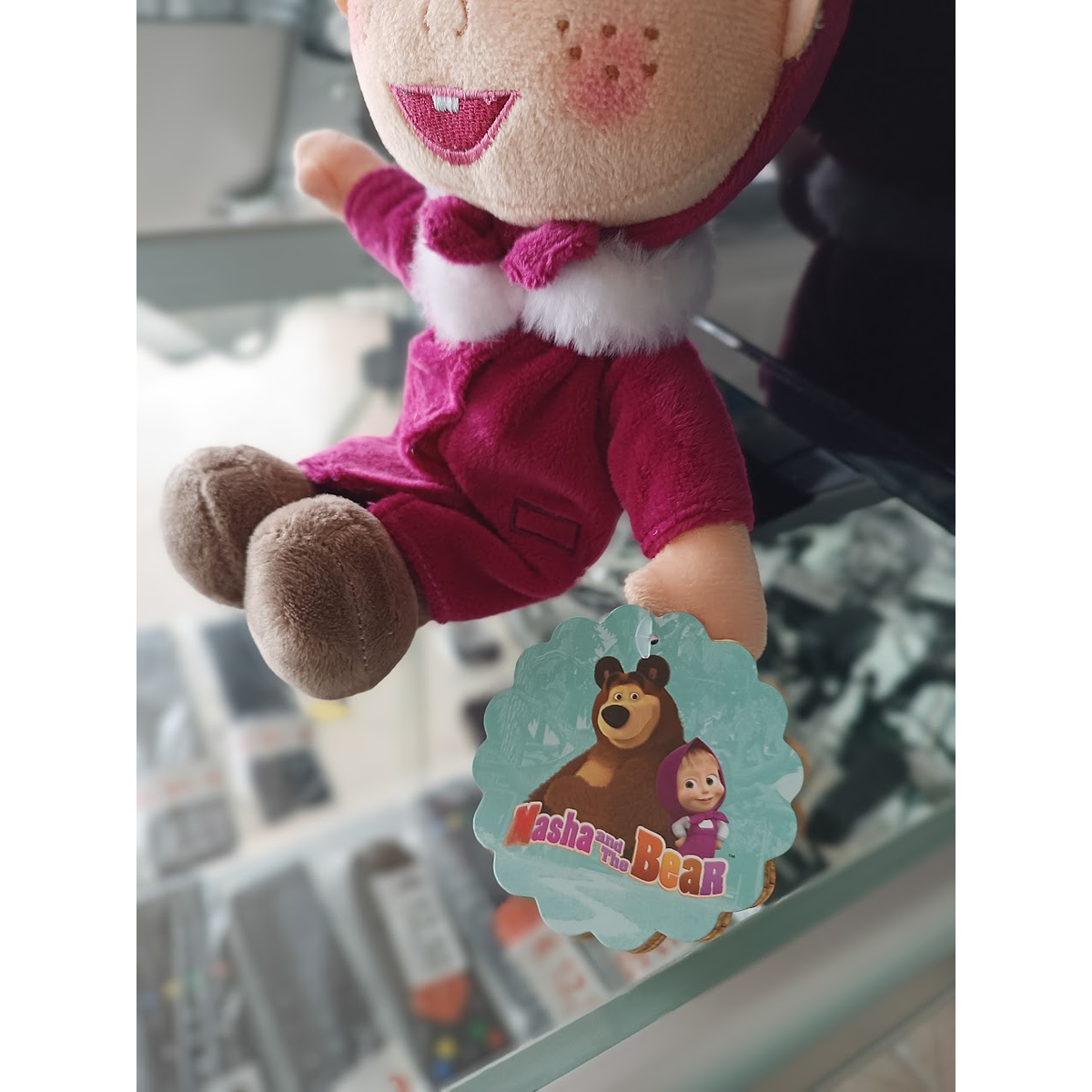 Boneka Masha Masha And The Bear Plush Toy Peluche Masha Masha E O