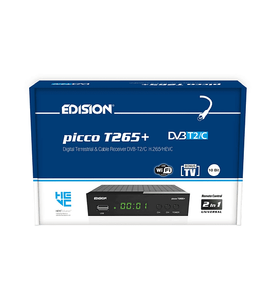 Edision Picco T265+ DVB-T2/C