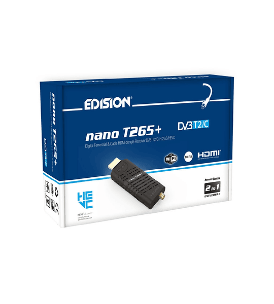 Edision Nano T265+ DVB-T2/C