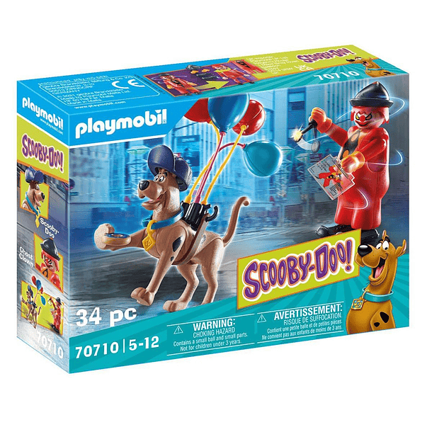 Playmobil Scooby Doo Aventura Ghost Clown 70710 34 pc 1