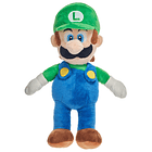 Peluche Luigi Classic Super Mario Bros 35cm 1