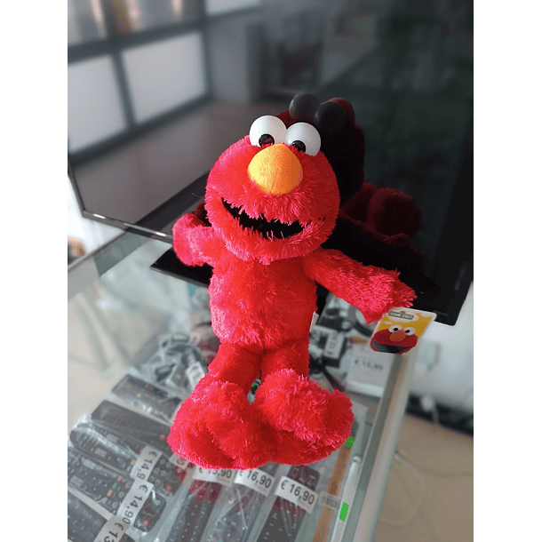 Peluche Rua Sésamo Elmo 37cm 5