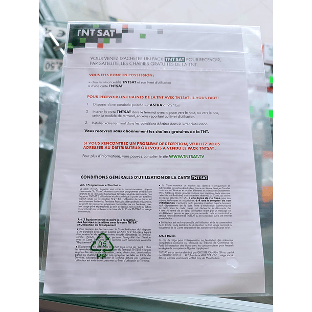Cartão TNT SAT para recetores tntsat(validade de 4 anos) 3