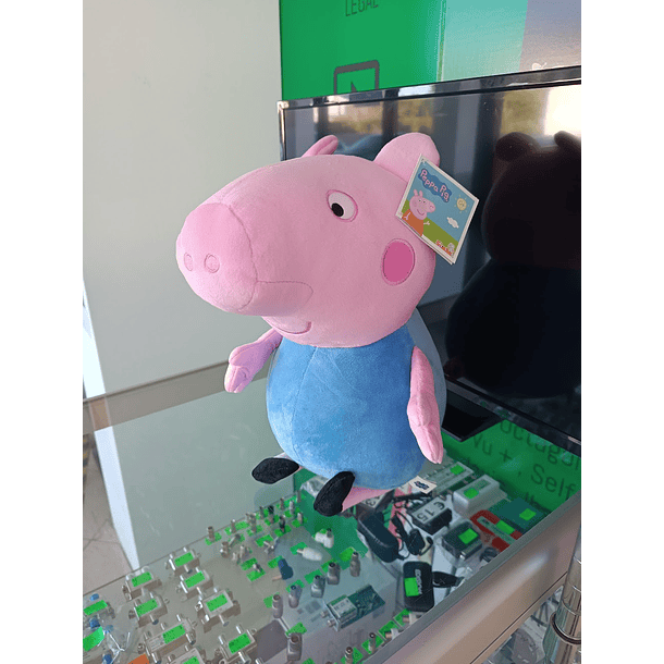 Peluche George Peppa Pig 40cm(31cm sentado) 5