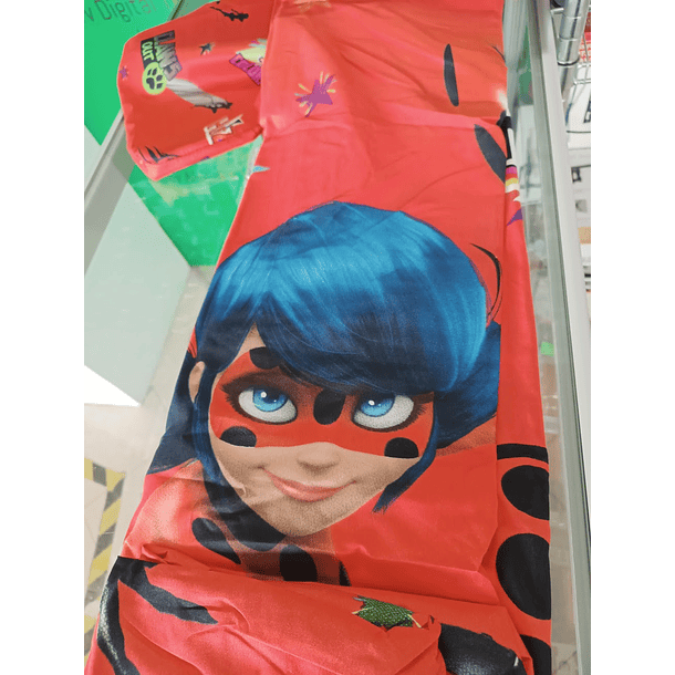 Capa de Edredão em microfibra + 1 Fronha Miraculous Ladybug Battle 140×200cm, 63×63 cm 8