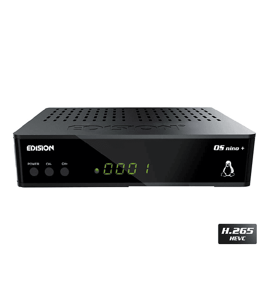 EDISION OS NINO+ DVB-S2 Satelite Enigma2 H265