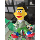 Peluche Rua Sésamo Becas 44cm (Nova Edição Brincalhão Boca Aberta) 5