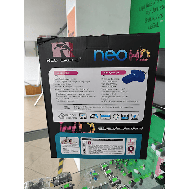 ANTENA TERRESTE DIRECIONAL DVB-T / T2 CAMPISMO OPTICUM NEO HD 3