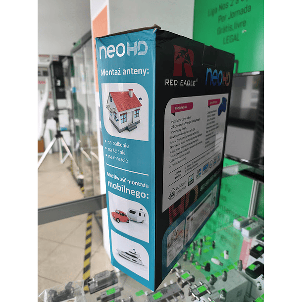 ANTENA TERRESTE DIRECIONAL DVB-T / T2 CAMPISMO OPTICUM NEO HD 4