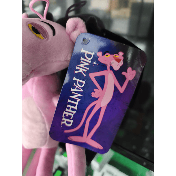 Peluche Pantera Cor de Rosa 40cm 6