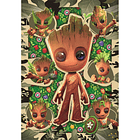 Puzzle Clementoni Marvel Groot Super Color 27x38cm 104 peças 2