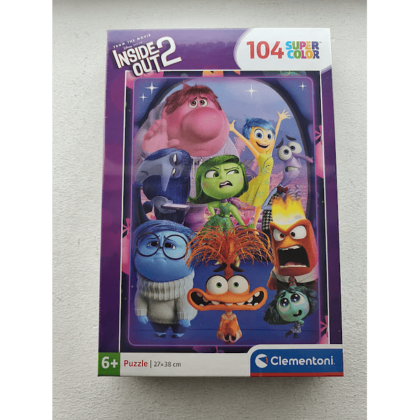 Puzzle Clementoni Disney Inside Out 2 Memories Super Color 27x38cm 104 peças 3