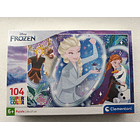 Puzzle Disney Frozen Spell Super Color 38x27cm 104 peças 3