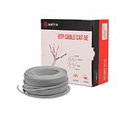 Cabo UTP CAT5e CCA 24AWG Cinzento 100 mts SAFIRE 1