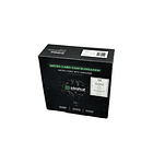 Micro Cabo Coaxial 100mts CU PVC Branco com blindagem – IDEALSAT 4