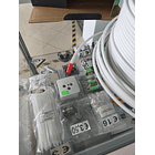 Micro Cabo Coaxial 100mts CU PVC Branco com blindagem – IDEALSAT 9