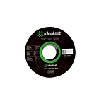 Cabo coaxial RG 6 preto PE  100 mts IDEALSAT 2