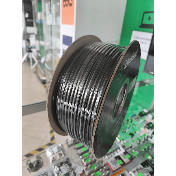 Cabo coaxial RG 6 preto PE  100 mts IDEALSAT 5