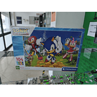 Puzzle Clementoni Sonic,Knuckles & Amy Super Color 38x27cm 104 peças 3