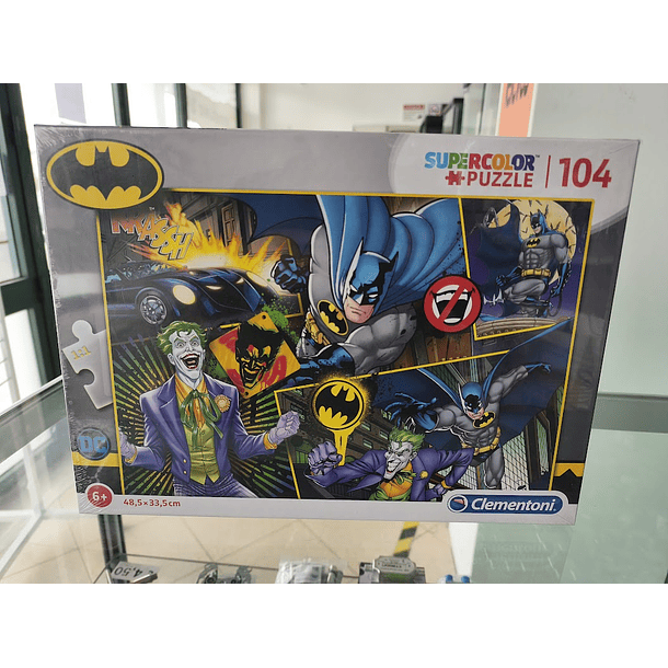 Puzzle Clementoni Batman vs Joker Super 48,5x33,5cm 104 peças 3