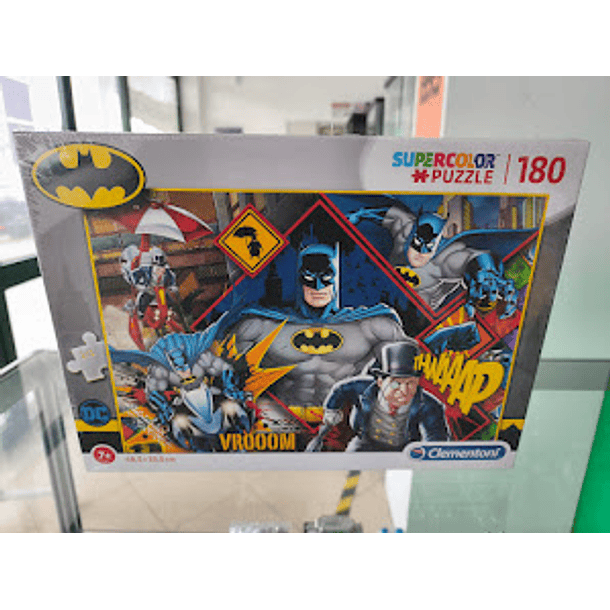 Puzzle Clementoni Batman Penguim Super 48,5x33,5cm 180 peças 3