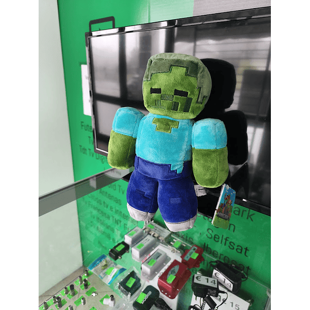 Peluche Minecraft Zombie 30cm 5