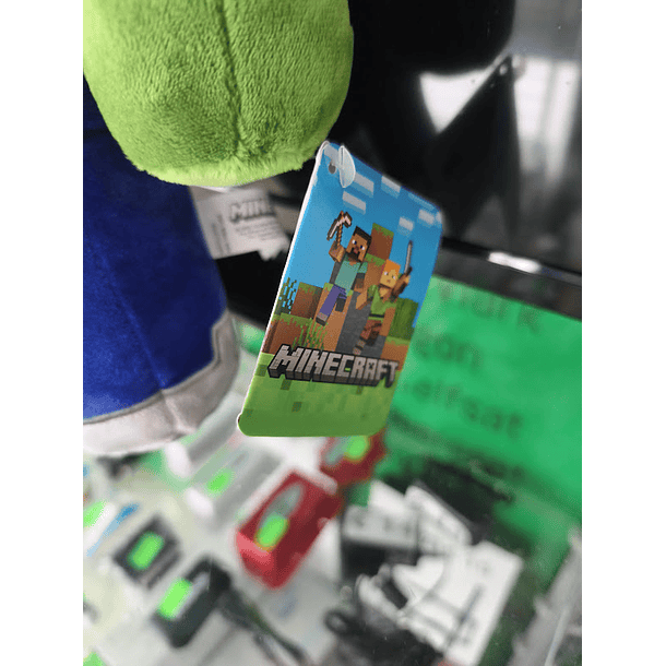 Peluche Minecraft Zombie 30cm 7