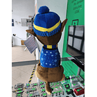 Peluche Patrulha Pata Chase de Inverno 45cm sentado 7