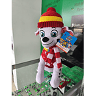 Peluche Patrulha Pata Marshall de Inverno 45cm sentado 2