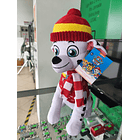 Peluche Patrulha Pata Marshall de Inverno 45cm sentado 3