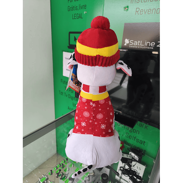 Peluche Patrulha Pata Marshall de Inverno 45cm sentado 7