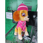 Peluche Patrulha Pata Skye de Inverno 45cm sentado 5