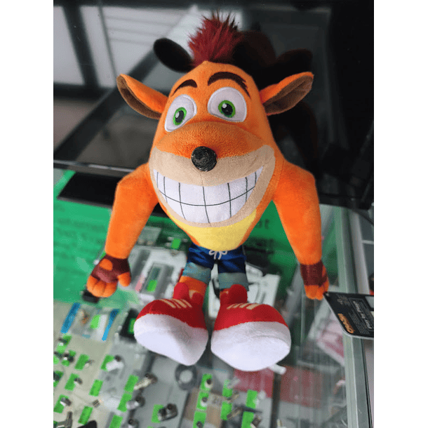 Peluche Crash Bandicoot SD Sorridente 32cm Nova Coleção 2023 6