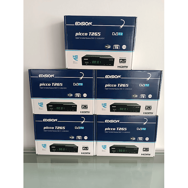 5 x EDISION PICCO T265 (23.00€/UND) 1