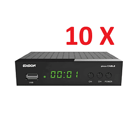 10 x Edision Picco Cable Dvb-c (24.00€/UND)